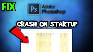 Adobe Photoshop – How to Fix Crash on Startup – Complete Tutorial