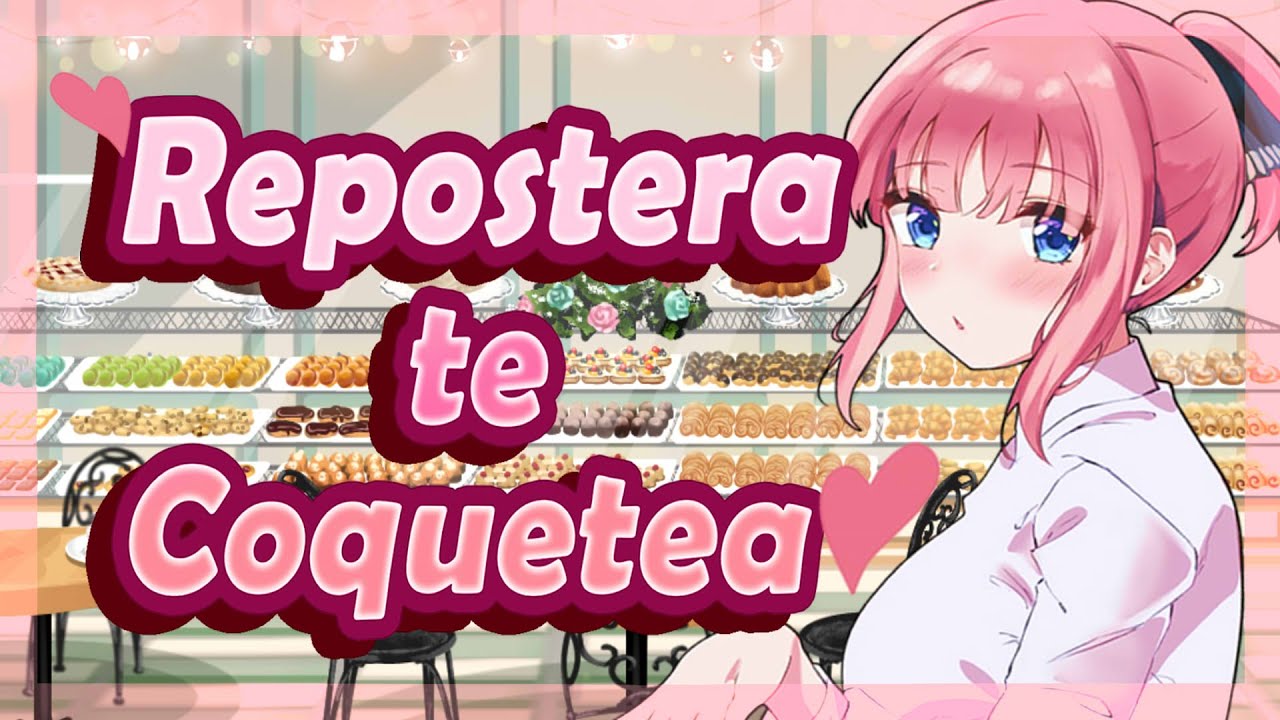 ❤️ASMR Roleplay / Tierna REPOSTERA te COQUETEA / BESOS / ESPAÑOL❤️