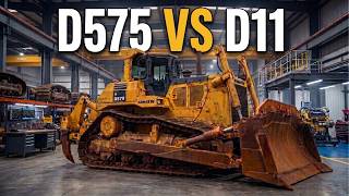 Cat D11 vs Komatsu D575: Prueba extrema