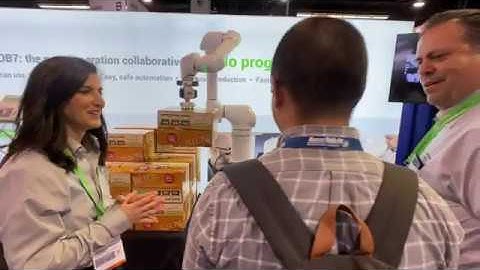 Productive Robotics OB7 Cobot Line at ATX West 2020