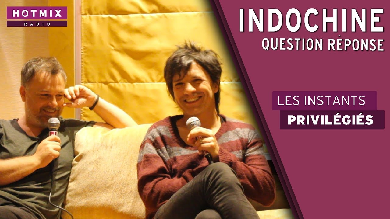 Le Question Réponse avec Indochine (8 septembre 2017)