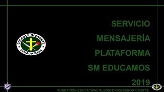 MENSAJERÍA PLATAFORMA SM EDUCAMOS screenshot 5
