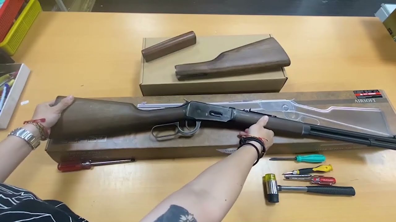 UMAREX Winchester M1894 tactical horse gun CO2 gun shell ejection 