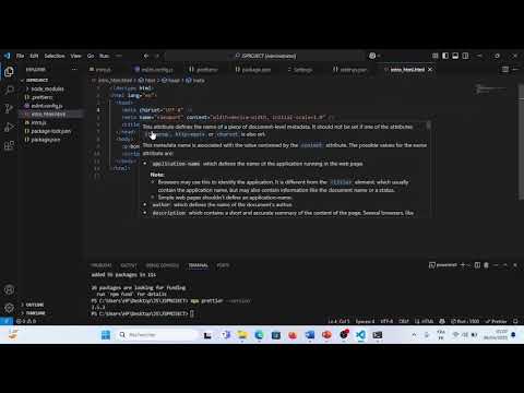 VS Code : Installer ESLint, Live Server et Prettier + les Variables en JavaScript -Tutoriel Débutant