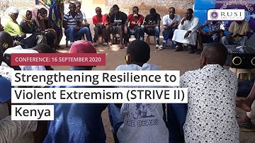 Strengthening Resilience to Violent Extremism Kenya: Project Closing Lessons Learned and Evaluation