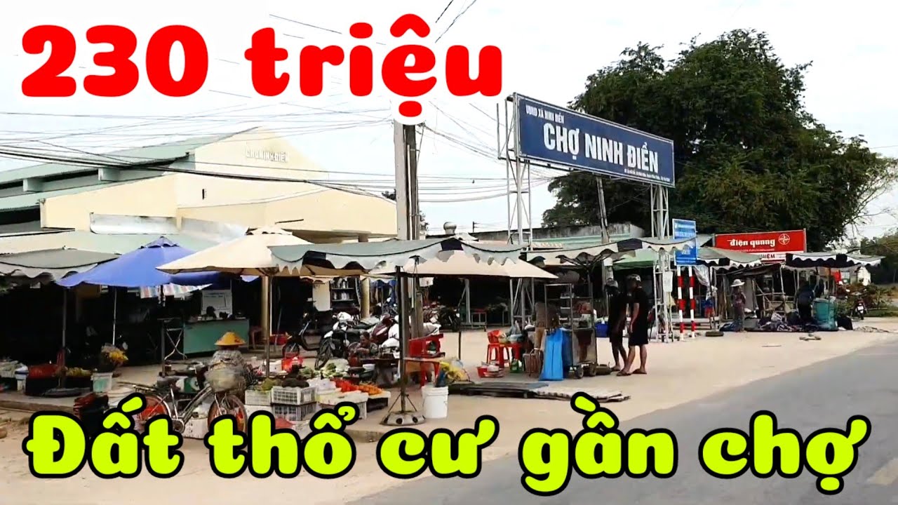 Đất gần Chợ 230 triệu 100% thổ cư đường 10m xã Ninh Điền Tây Ninh bao sổ hồng riêng bán giá rẻ
