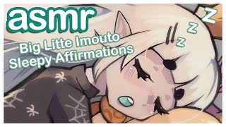 🔴 LIVE ASMR | Big Little Imouto Sleepy Affirmations 💤