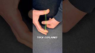 Simple rubber band trick to amaze your friends 🪄 #tricks #magic #magictricks #foryou #shorts
