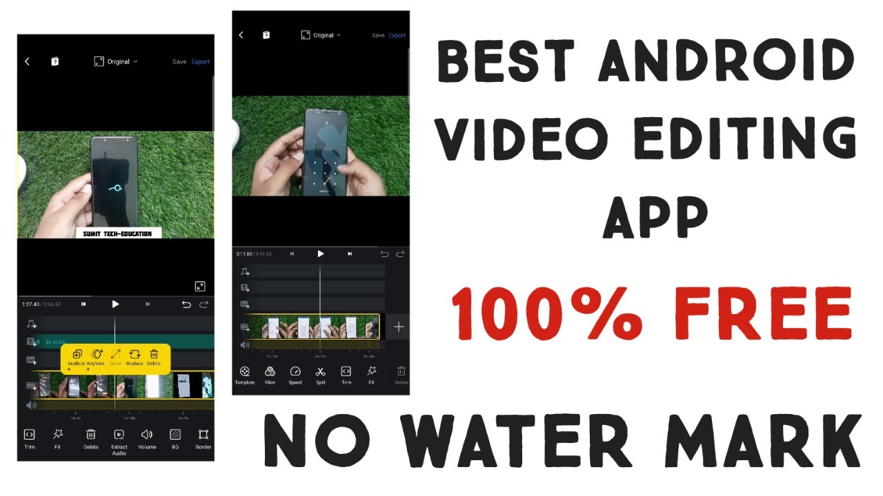Best Android Video Editor App NO WATERMARKS FREE LIFETIME 4K Best Android Video Editor App NO WATERMARKS FREE LIFETIME 4K