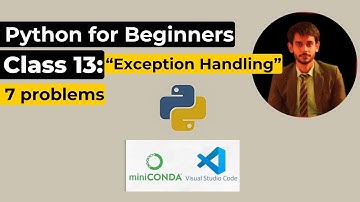 Exception Handling | Class 13 Python Crash Course in English