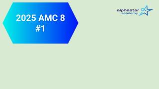 2026 AMC8 #01