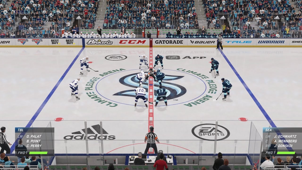 NHL 22 | Lightning vs. Kraken | 14th of Jan. 2022 | 1080P | 60FPS