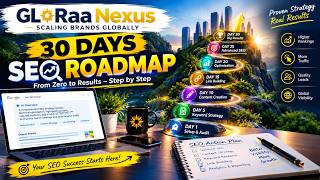 30 Days SEO Roadmap: From Zero to Traffic, Leads & Growth | Step-by-Step SEO Strategy