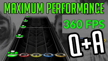 Performance Boosting Tips! - Clone Hero Q&A #2