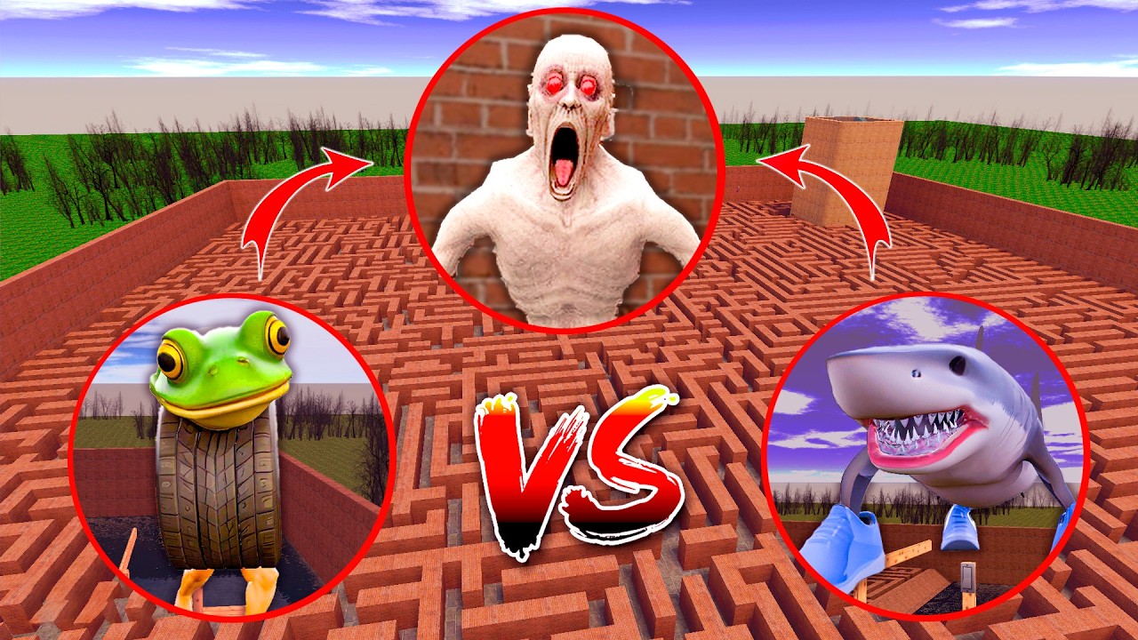 TUNG TUNG SAHUR vs SCP 096 vs SONIC TAPES | Garry’s Mod Battle