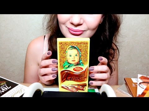 3Dio ASMR Постучим по шоколаду АСМР Триггер, Tapping Chocolate Relaxation
