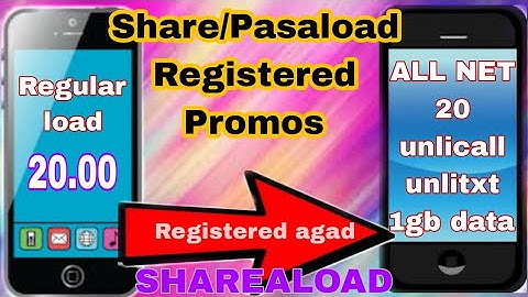 PAANO MAGSHARE O PASALOAD NG REGISTERED PROMOS/ HOW TO SHAREALOAD REGISTERED PROMOS /XtiansTrip