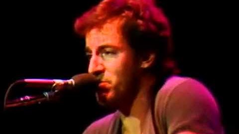 Bruce Springsteen - Fire (Rare live video)