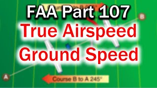 True Airspeed vs. Ground Speed | FAA Part 107 Exam Tutorial Net Worth