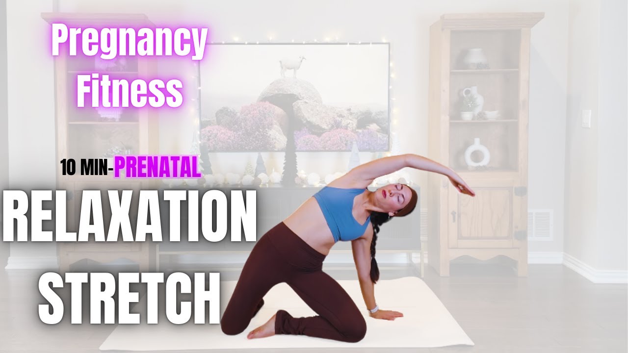10-Min Pregnancy Stretch | Gentle Prenatal Mobility & Relaxation (All Trimesters Safe)