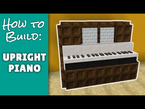 Upright Piano - Minecraft Furniture
