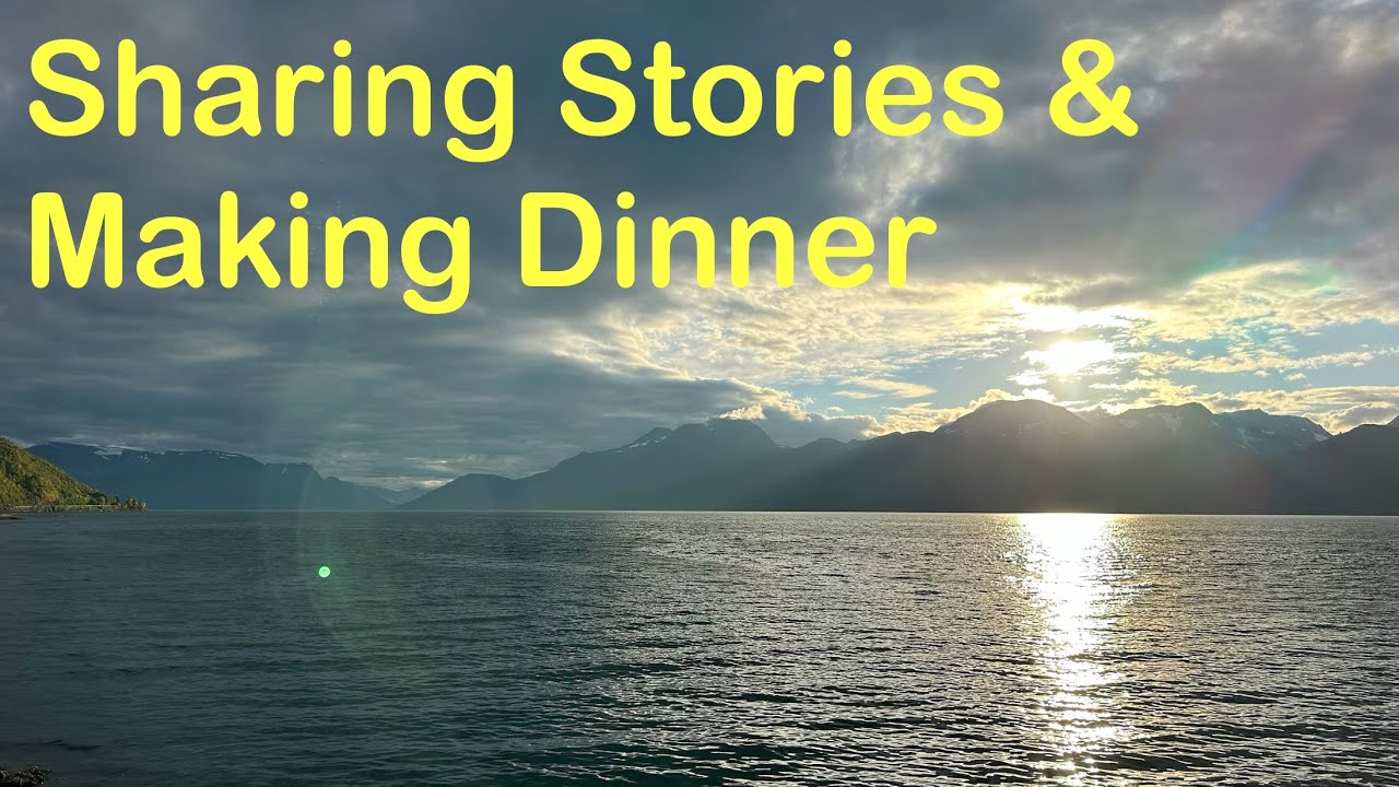 v017. Picking Up A Hitchhiker. Sharing Stories And Dinner. 