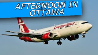 STUNNING AFTERNOON RUSH at Ottawa | Spotting at YOW | Plane Spotting