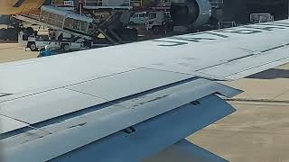 Japan airport ground staff waving