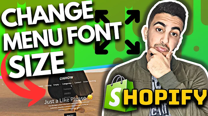 Transform Your Shopify Store Header with Font Size Customization