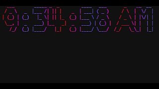 How to make digital clock with gradient color using Python