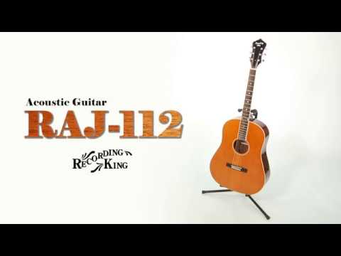 RECORDING KING / アコースティックギター RAJ-112 - YouTube