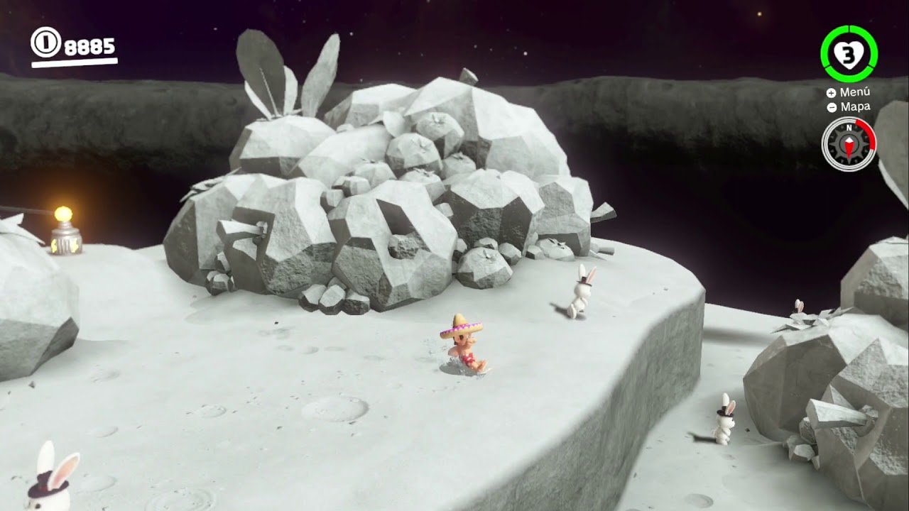 Cara Oculta De La Luna Mario Odyssey