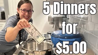 20 Meals for $25 | EASY and Delicious Recipes | Cheap Meal Ideas