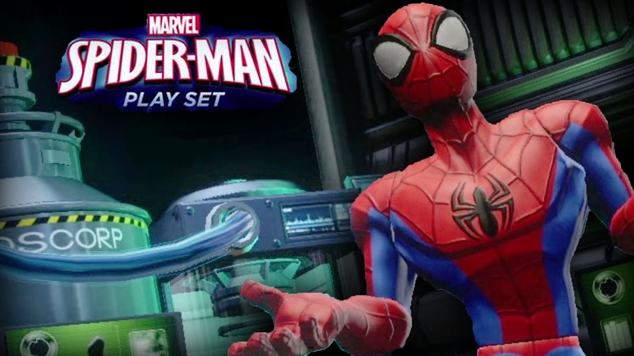 Disney Infinity 2.0 Marvel Superheroes SpiderMan Playset PART 1