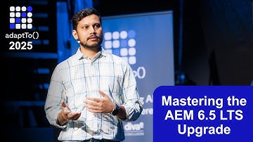 Mastering the AEM 6.5 LTS Upgrade