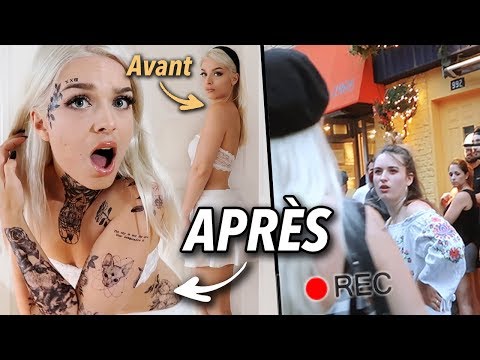 J'ai vécu ENTIÈREMENT TATOUÉE pendant 1 SEMAINE