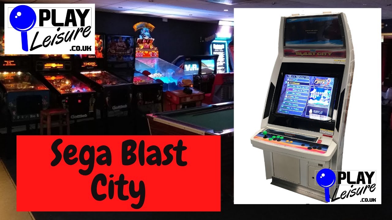 It's a Sega Blast City Arcade Machine 