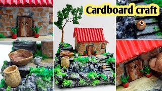 No one will believe its Cardboard 😱 | How to make a cardboard house | PC Crafts Planet