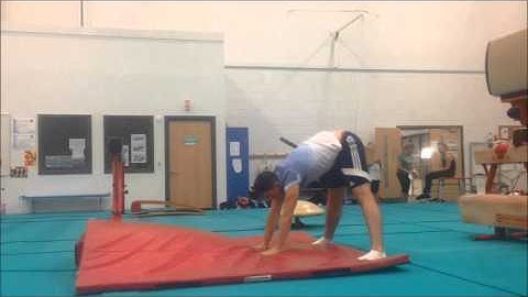 Backward Roll Straddle Progressions