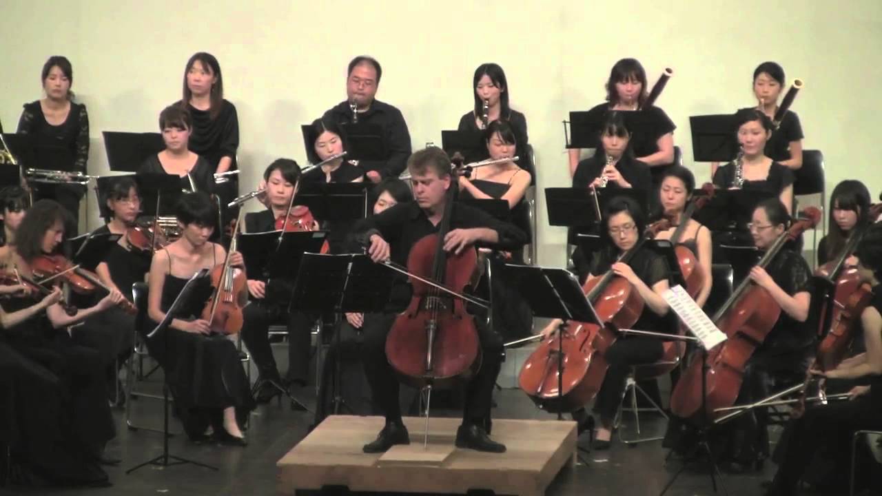 Saint Saëns cello concerto in A Minor - Luca Franzetti cello, Sabina Ensemble