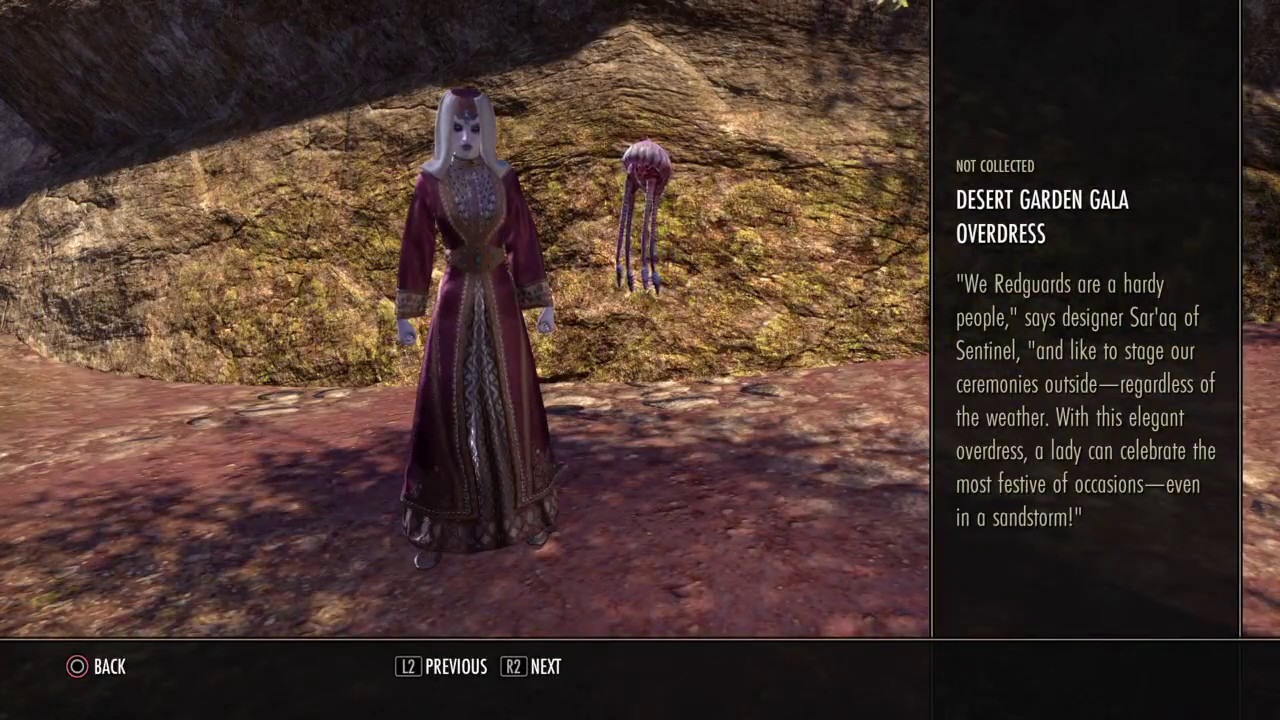 ESO DESERT GARDEN GALA OVERDRESS video to gif