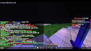 Minecraft OP Factions PrimeMC Hackers = obart02, xQSxMOSSY, Master_Chief, Akiny, + more in video.