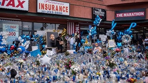 Live video of the Nipsey Hussle Vigil on March 31st (Shit Got Crazy!!!)