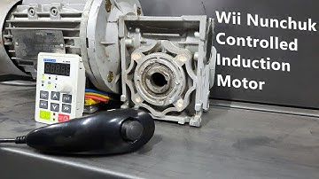 Wii Nunchuk Controlled 3 Phase Induction Motor | STM32 Controlled VFD