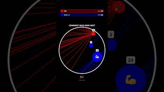 Red vs Blue FINAL BATTLE First to 100 🏆 #simulation