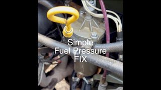 HMMWV Humvee 6.5 Simple Fuel Filter Pressure Fix