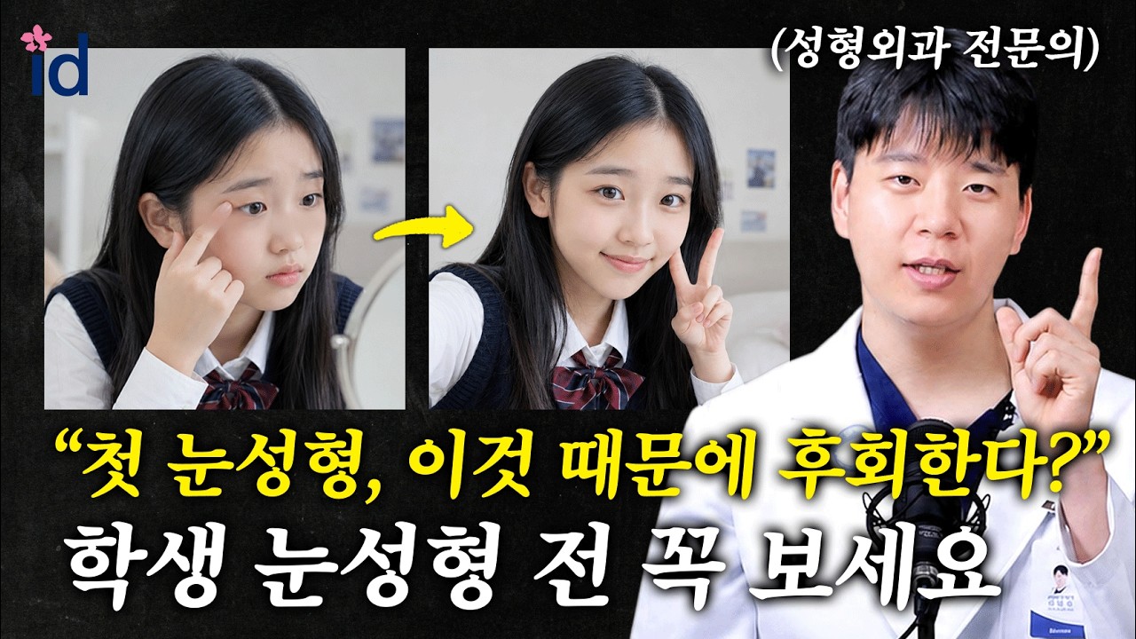 학생 쌍수의 모든 것|퀵더블락 눈 성형