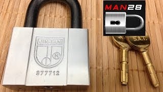 [11] 60mm Jin-Tan Lock. Interesting tubular lock variant!