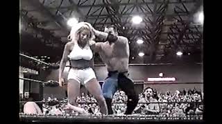 FLASHBACK Tammy Sytch Sunny Candido In Action ECW