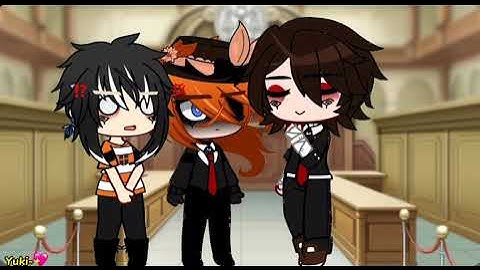 //Dazai And Chuuya Are  Casualty  insulting Each other 😄//BSD x gacha // Lawyer SKK AU?// Yuki_💖